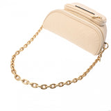 LOUIS VUITTON ルイヴィトン モノグラムアンプラント ミニバムバッグ クレーム M83275 レディース レザー ショルダーバッグ 新同 中古 銀蔵