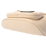 LOUIS VUITTON ルイヴィトン モノグラムアンプラント ミニバムバッグ クレーム M83275 レディース レザー ショルダーバッグ 新同 中古 銀蔵