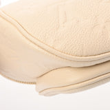 LOUIS VUITTON ルイヴィトン モノグラムアンプラント ミニバムバッグ クレーム M83275 レディース レザー ショルダーバッグ 新同 中古 銀蔵