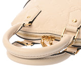 LOUIS VUITTON ルイヴィトン モノグラムアンプラント ネオアルマ BB 2WAY クレーム M44858 レディース レザー ハンドバッグ ABランク 中古 銀蔵
