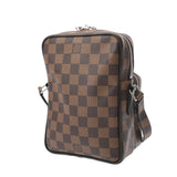 LOUIS VUITTON ルイヴィトン ダミエ アマゾン チャップマン ブラウン N63350 メンズ ダミエキャンバス ショルダーバッグ ABランク 中古 銀蔵