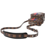 LOUIS VUITTON ルイヴィトン ダミエ アマゾン チャップマン ブラウン N63350 メンズ ダミエキャンバス ショルダーバッグ ABランク 中古 銀蔵