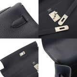 HERMES エルメス ケリー 32 内縫い 2WAY ブルーニュイ Y刻印(2020年頃) レディース トゴ ハンドバッグ 新同 中古 銀蔵