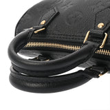 LOUIS VUITTON ルイヴィトン モノグラムアンプラント ナノ スピーディ 2WAY ノワール M82450 レディース レザー ハンドバッグ Aランク 中古 銀蔵