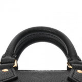 LOUIS VUITTON ルイヴィトン モノグラムアンプラント ナノ スピーディ 2WAY ノワール M82450 レディース レザー ハンドバッグ Aランク 中古 銀蔵