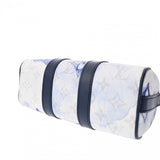 LOUIS VUITTON ルイヴィトン モノグラムウォーターカラー キーポル XS ホワイト/ブルー M45761 レディース モノグラムキャンバス ハンドバッグ ABランク 中古 銀蔵