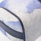 LOUIS VUITTON ルイヴィトン モノグラムウォーターカラー キーポル XS ホワイト/ブルー M45761 レディース モノグラムキャンバス ハンドバッグ ABランク 中古 銀蔵