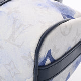 LOUIS VUITTON ルイヴィトン モノグラムウォーターカラー キーポル XS ホワイト/ブルー M45761 レディース モノグラムキャンバス ハンドバッグ ABランク 中古 銀蔵