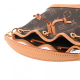 LOUIS VUITTON ルイヴィトン モノグラム ナノノエ 2WAY ブラウン M81266 レディース モノグラムキャンバス ショルダーバッグ Aランク 中古 銀蔵