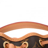 LOUIS VUITTON ルイヴィトン モノグラム ナノノエ 2WAY ブラウン M81266 レディース モノグラムキャンバス ショルダーバッグ Aランク 中古 銀蔵