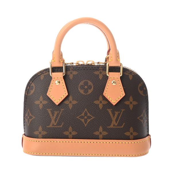 ルイヴィトン　アルマ　エピ　ハンドバック　ブラウン LOUIS VUITTON ルイヴィトン エピ ナノ アルマ ノワール M81945