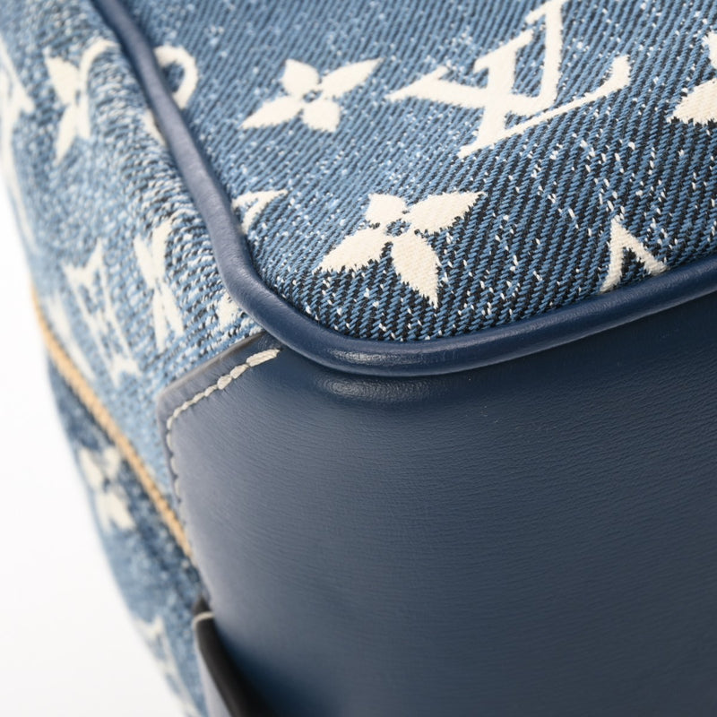 LOUIS VUITTON ルイヴィトン モノグラム スクエアバッグ ブルー M59608