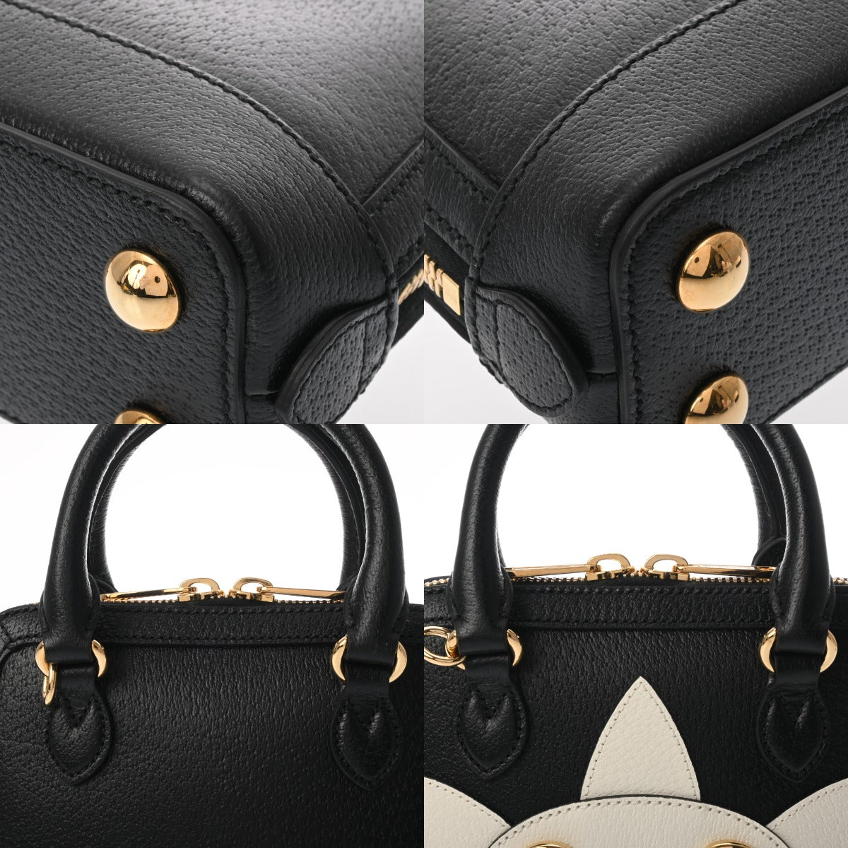 GUCCI グッチ アディダスコラボ 2WAY ブラック/ホワイト 677212