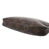 LOUIS VUITTON ルイヴィトン モノグラム ポシェット アクセソワール ブラウン M51980 レディース モノグラムキャンバス アクセサリーポーチ ABランク 中古 銀蔵