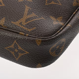 LOUIS VUITTON ルイヴィトン モノグラム ポシェット アクセソワール ブラウン M51980 レディース モノグラムキャンバス アクセサリーポーチ ABランク 中古 銀蔵