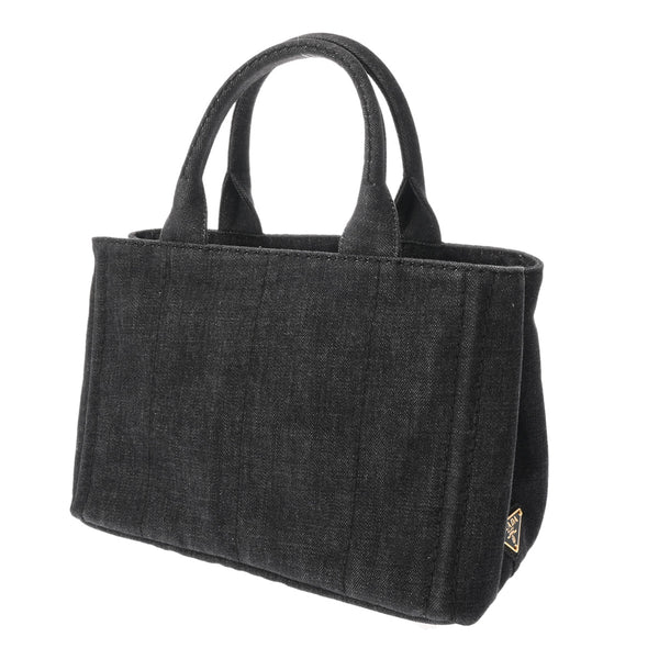 PRADA ブラックデニム ハンドバッグ PRADA – 銀蔵オンライン