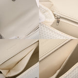 BALENCIAGA バレンシアガ スニーカーヘッド トップハンドル 2WAYショルダー S ホワイト 661723 レディース ナイロン レザー ハンドバッグ ABランク 中古 銀蔵