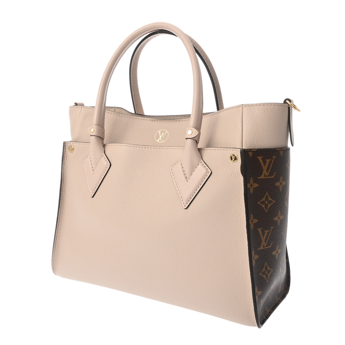 LOUIS VUITTON モノグラムバックパック LOUIS VUITTON ルイヴィトン モノグラム オンマイサイド MM グレージュ