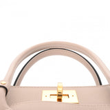 LOUIS VUITTON ルイヴィトン モノグラム オンマイサイド MM グレージュ M58485 レディース カーフ モノグラムキャンバス 2WAYバッグ Aランク 中古 銀蔵