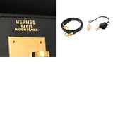 HERMES エルメス ケリー 32 外縫い ブラック □B刻印(1998年頃) レディース ボックスカーフ 2WAYバッグ Aランク 中古 銀蔵