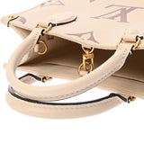 LOUIS VUITTON ルイヴィトン モノグラムアンプラント オンザゴー PM 2WAY クレーム/ボワドローズ M45659 レディース レザー ハンドバッグ ABランク 中古 銀蔵