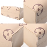 LOUIS VUITTON ルイヴィトン モノグラムアンプラント オンザゴー PM 2WAY クレーム/ボワドローズ M45659 レディース レザー ハンドバッグ ABランク 中古 銀蔵