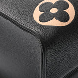 LOUIS VUITTON ルイヴィトン モノグラムアンプラント オンザゴー MM 2WAYトート ブラック/ベージュ M45495 レディース レザー ハンドバッグ ABランク 中古 銀蔵