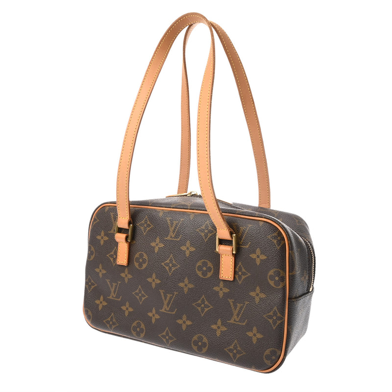 LOUIS VUITTON ルイヴィトン モノグラム シテ MM ブラウン M51182