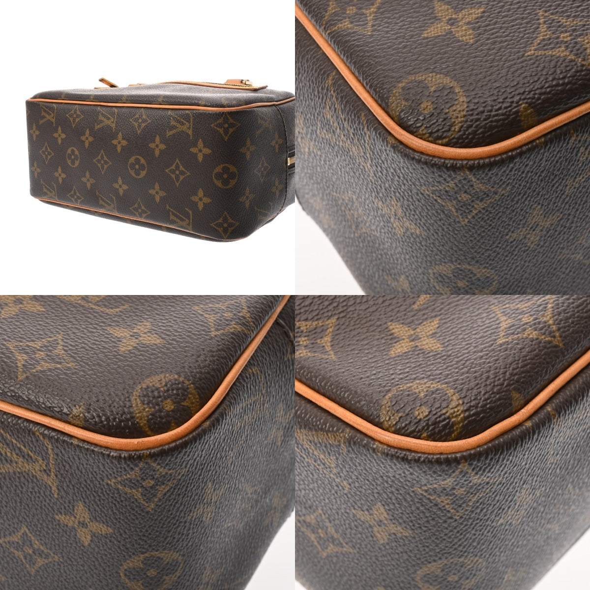 LOUIS VUITTON ルイヴィトン モノグラム シテ MM ブラウン M51182