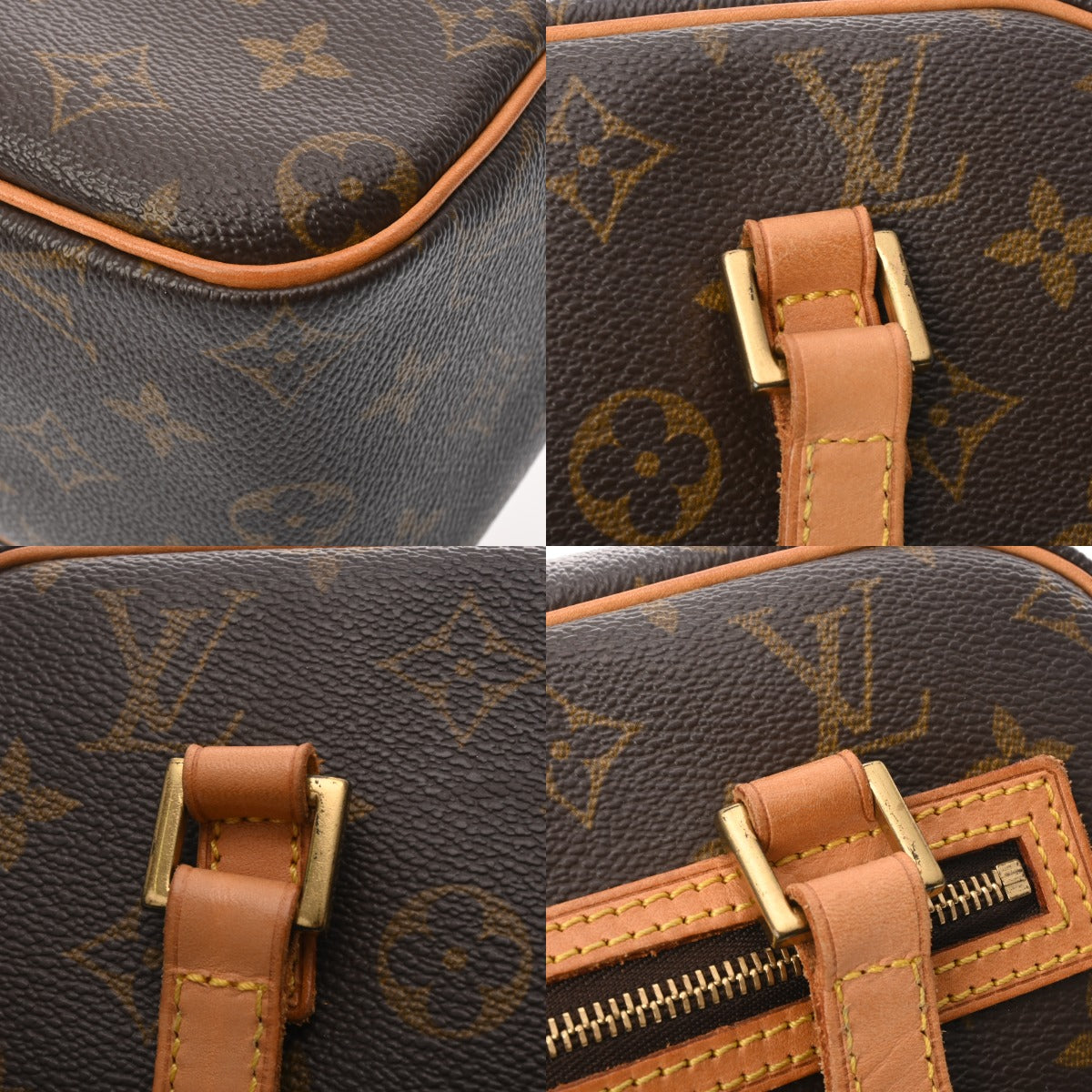 LOUIS VUITTON ルイヴィトン モノグラム シテ MM ブラウン M51182