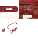 HERMES エルメス バーキン 35 ブレイズ □M刻印(2009年頃) ユニセックス ポロサス ハンドバッグ ABランク 中古 銀蔵