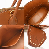 HERMES エルメス ボリード 31 2WAY ノアゼット □B刻印(1998年頃) レディース トワルアッシュ ヴォーバレニア ハンドバッグ ABランク 中古 銀蔵