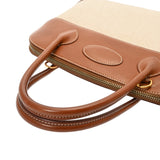 HERMES エルメス ボリード 31 2WAY ノアゼット □B刻印(1998年頃) レディース トワルアッシュ ヴォーバレニア ハンドバッグ ABランク 中古 銀蔵