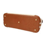 HERMES エルメス ボリード 31 2WAY ノアゼット □B刻印(1998年頃) レディース トワルアッシュ ヴォーバレニア ハンドバッグ ABランク 中古 銀蔵