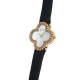 ヴァンクリーフ＆アーペル ヴィンテージ アルハンブラ VCARD22000 ホワイトシェル レディース 腕時計 クォーツ 中古 銀蔵