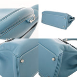 HERMES エルメス ケリー 32 内縫い 2WAY ブルージーン □I刻印(2005年頃) レディース ヴォースイフト ハンドバッグ ABランク 中古 銀蔵