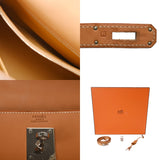 HERMES エルメス ケリー 32 外縫い ナチュラル □J刻印(2006年頃) レディース ヴァッシュ 2WAYバッグ Bランク 中古 銀蔵