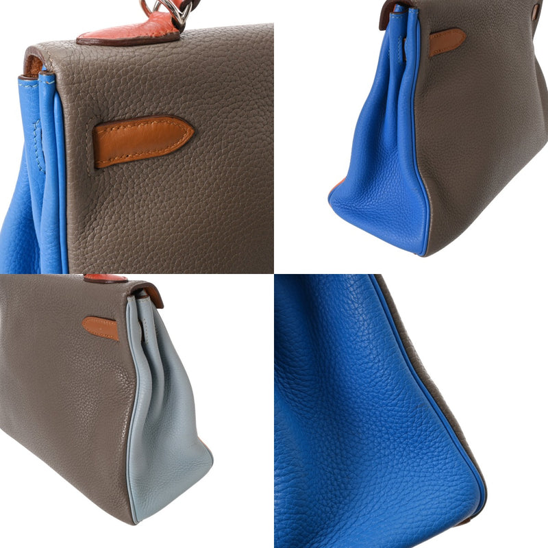 HERMES エルメス ケリー 32 アルルカン 内縫い オレンジ/エタン