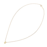 TIFFANY&Co. ティファニー 一粒ダイヤ オーバルダイヤ0.84ct SI1-ME レディース K18イエローゴールド YG ネックレス Aランク 中古 銀蔵