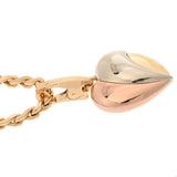 TIFFANY&Co. ティファニー トリニティ ハート チャーム レディース K18YG/PG/WG ネックレス Aランク 中古 銀蔵