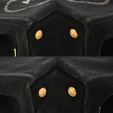 PRADA プラダ カナパ ミニ ブラック 1BG439 レディース キャンバス ハンドバッグ Bランク 中古 銀蔵