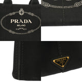 PRADA プラダ カナパ ミニ ブラック 1BG439 レディース キャンバス ハンドバッグ Bランク 中古 銀蔵