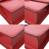 GUCCI グッチ シルヴィ レッド 421882 レディース レザー キャンバス ショルダーバッグ ABランク 中古 銀蔵