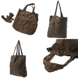 GUCCI グッチ エコバッグ テディベア ブラウン 223669 ユニセックス ナイロン エコバッグ ABランク 中古 銀蔵