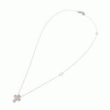 DAMIANI ダミアーニ ベルエポック クロスネックレス ダイヤ XXS 20079802 レディース K18ホワイトゴールド WG ネックレス Aランク 中古 銀蔵
