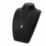 DAMIANI ダミアーニ ベルエポック クロスネックレス ダイヤ XXS 20079802 レディース K18ホワイトゴールド WG ネックレス Aランク 中古 銀蔵