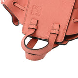LOEWE ロエベ ハンモックミニ 2WAY ピンクチューリップ A538V07X10 レディース カーフ ショルダーバッグ Aランク 中古 銀蔵