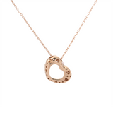 Ponte Vecchio ポンテヴェキオ エモツィオーネネックレス ダイヤ0.12ct サファイア0.27/0.11ct マルチストーン レディース K18ピンクゴールド PG ネックレス Aランク 中古 銀蔵