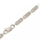 CARTIER カルティエ フィガロ ネックレス 2026年4月修理明細 レディース K18ホワイトゴールド WG ネックレス Aランク 中古 銀蔵