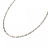 CARTIER カルティエ フィガロ ネックレス 2026年4月修理明細 レディース K18ホワイトゴールド WG ネックレス Aランク 中古 銀蔵